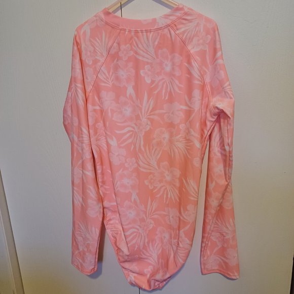 George Floral Pink One-Piece Swimsuit Size XL/TG 14-16 - Picture 2 of 5